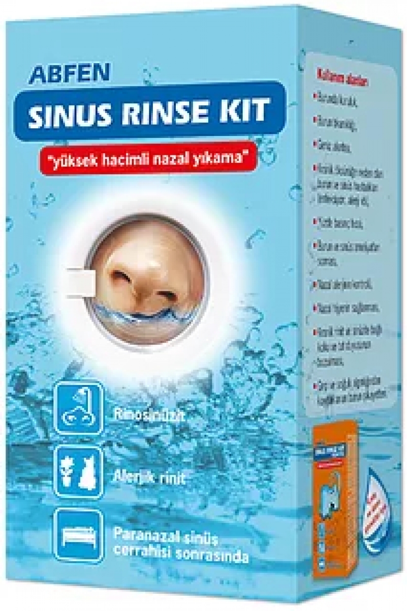 Abfen Sinus Rinse Yetiskinler Icin Burun Yikama Kiti 39 50 Tl Ye Siparis
