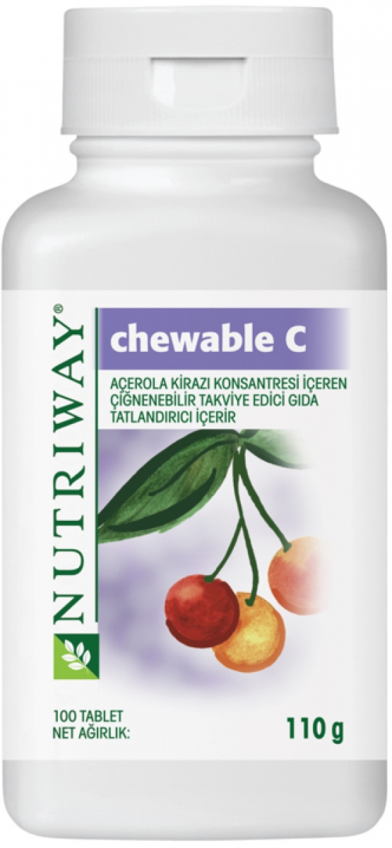 Amway Nutriway Chewable C 100 Tablet 129,00 TL'ye Sipariş