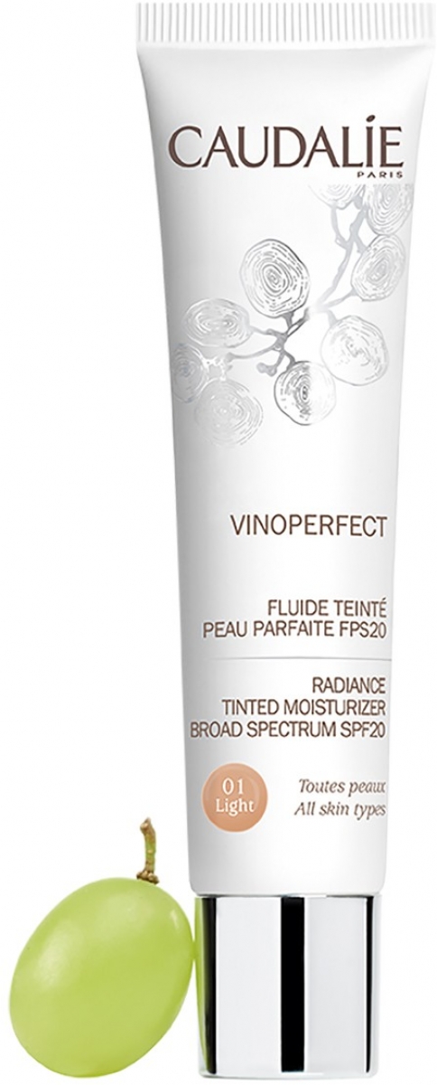 Caudalie флюид. Caudalie Vinoperfect. Caudalie крем тонирующий. Caudalie тональный флюид.