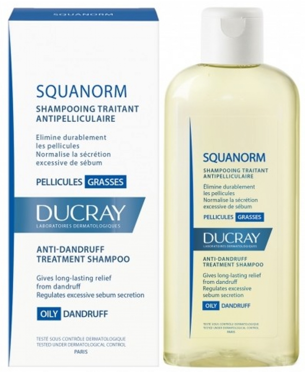 Ducray Squanorm Yağlı Kepek Şampuanı - 67,40 TL'ye Sipariş