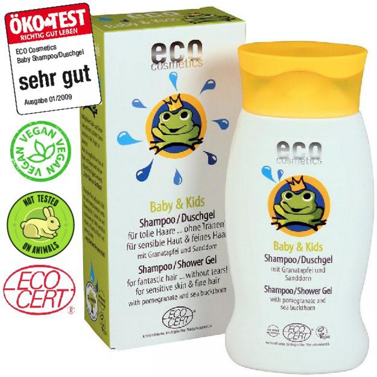 ECO Cosmetics Organik Bebek & Çocuk Şampuanı 114,00 TL ECO Cosmetics Organik Bebek & Çocuk Şampuanı 114,00 TL