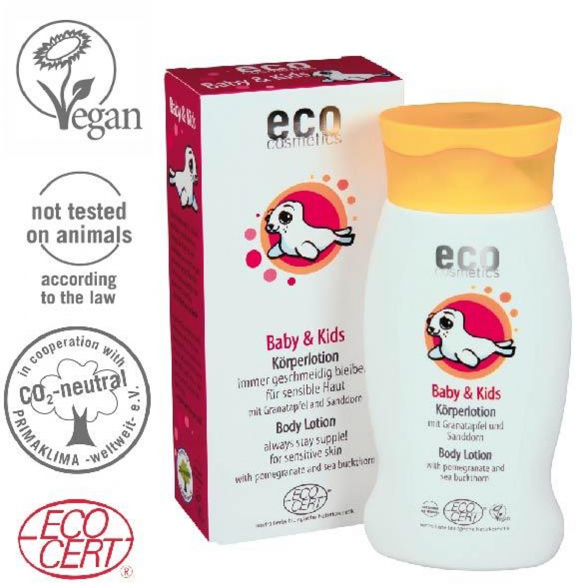 ECO Cosmetics Organik Bebek Vücut Losyonu 139,00 TL�ye