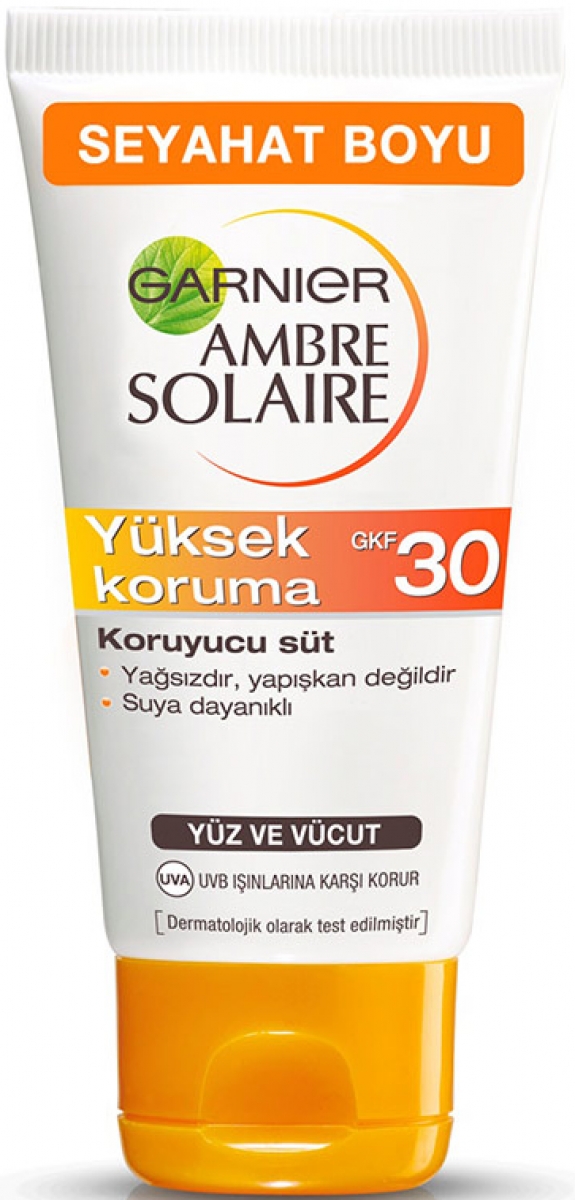 Garnier Ambre Solaire Gunes Koruyucu Sut Spf 30 15 48 Tl Ye Siparis