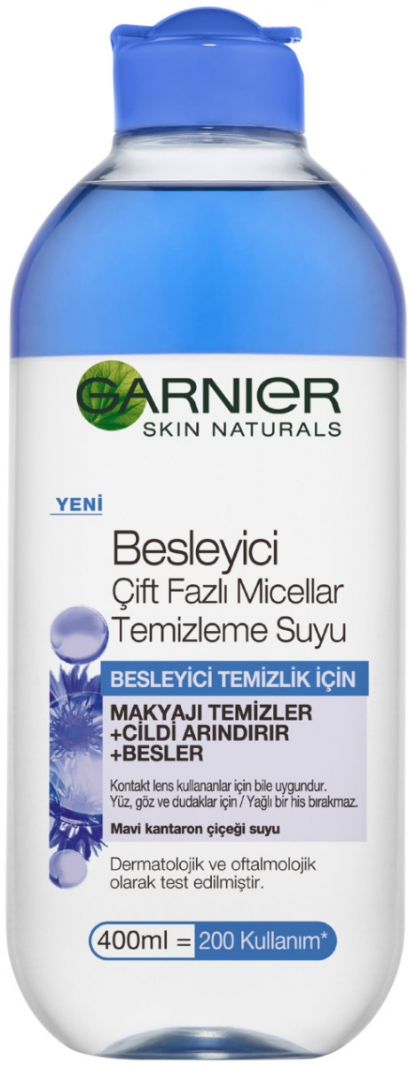 Garnier Besleyici Cift Fazli Micellar Makyaj Temizleme Suyu 32 40 Tl Ye Siparis