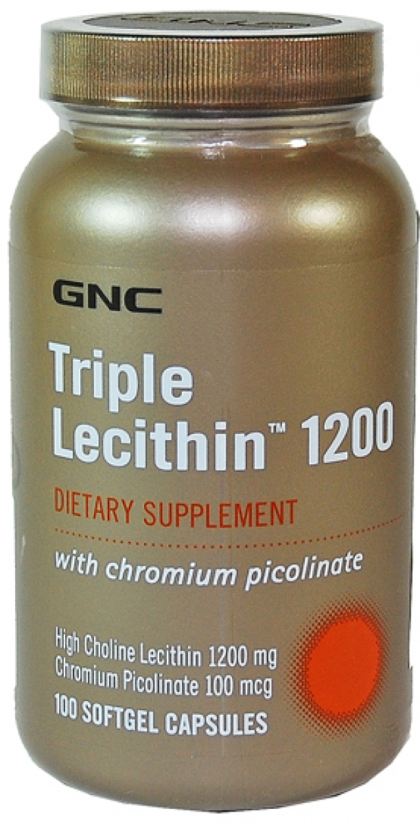GNC Lecithin Triple With Chromium Tablet 129,90 TL'ye Sipariş