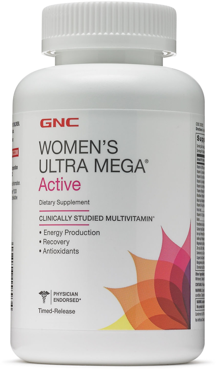 GNC Women's Ultra Mega Active Tablet 498,00 TL'ye Sipariş