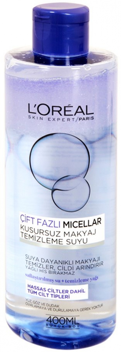 Loreal Cift Fazli Micellar Kusursuz Makyaj Temizleme Suyu 43 34 Tl Ye Siparis