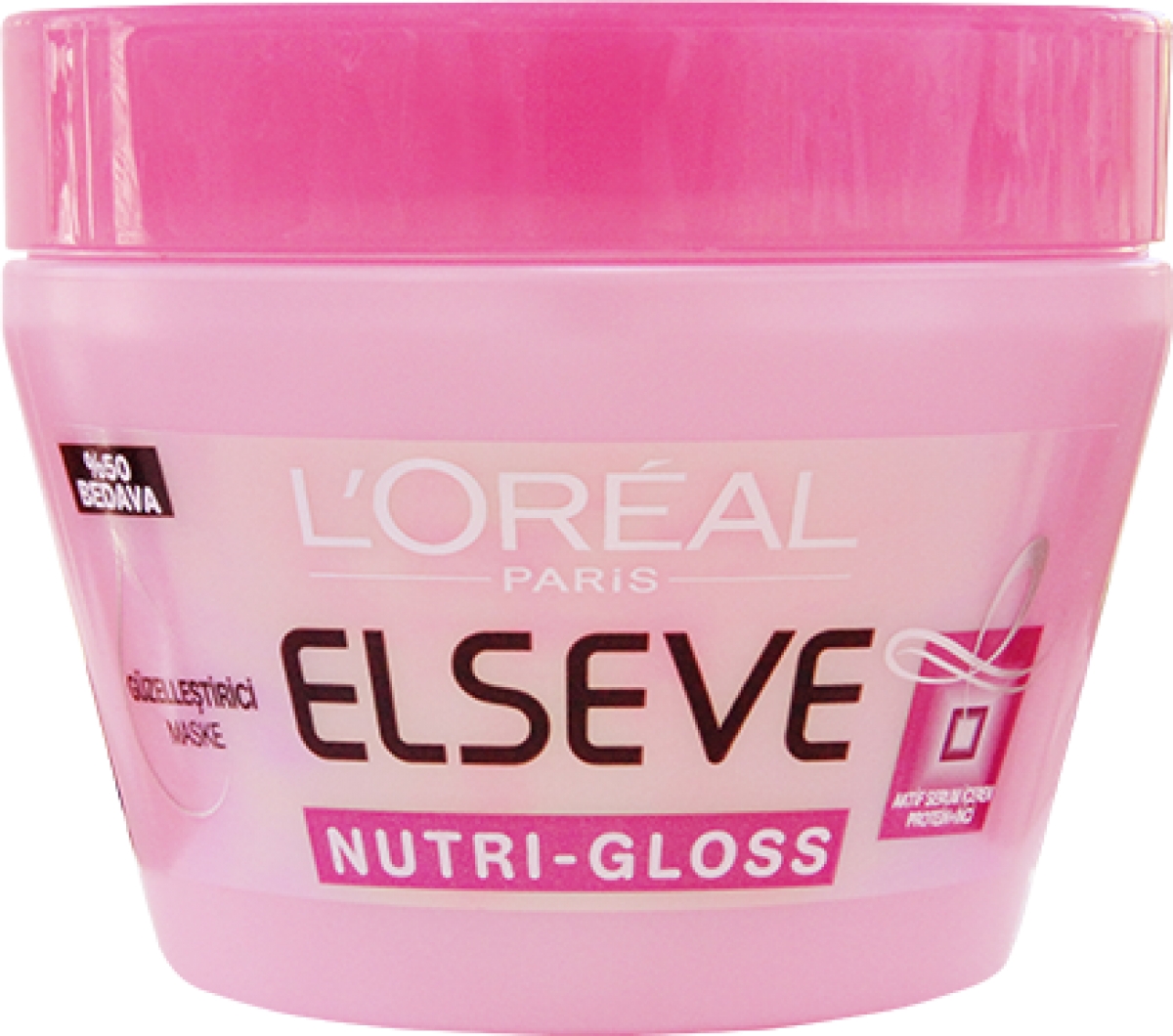 Loreal Elseve Nutri Gloss Parlaklik Veren Sac Bakim Maskesi 25 50 Tl Ye Siparis