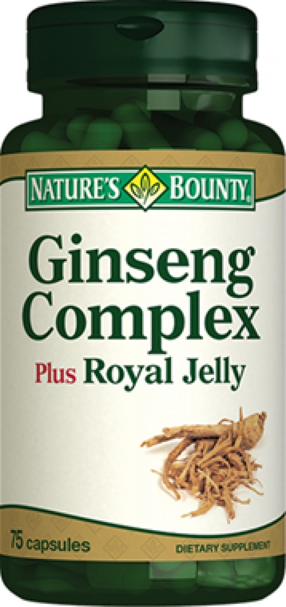 Nature's Bounty Ginseng Complex Plus Royal Jelly 105,44 TL'ye Sipariş