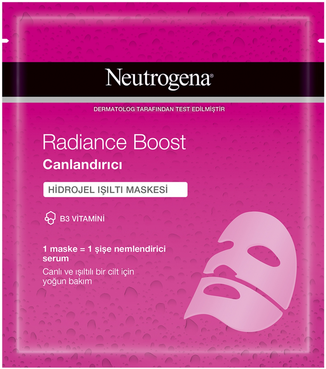 Neutrogena Radiance Boost Canlandırıcı Hidrojel Işıltı Maskesi 22,02 TL