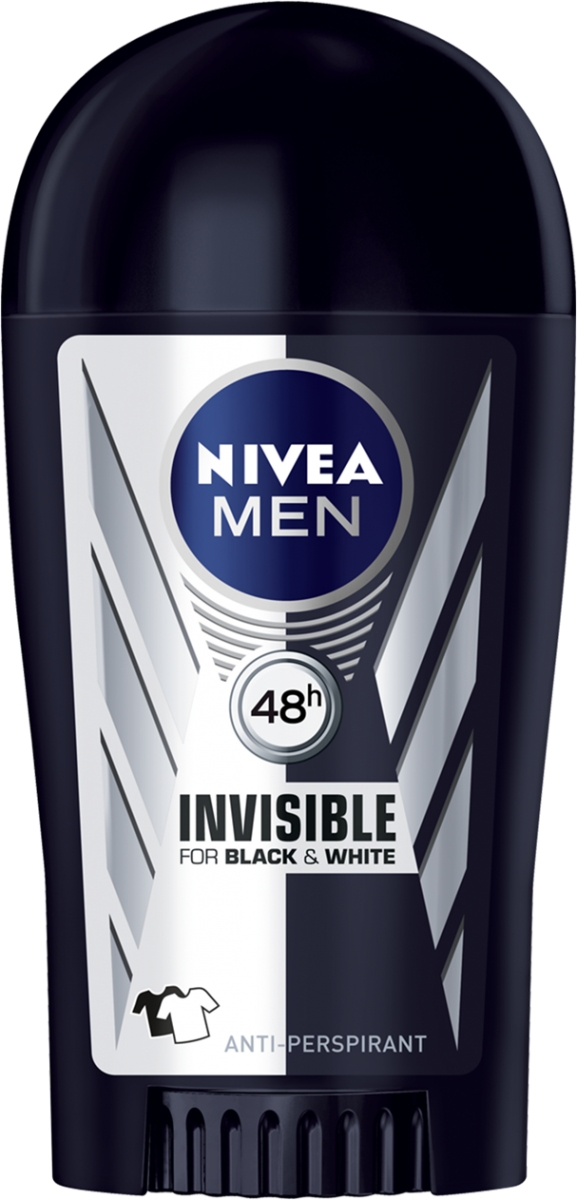 Nivea Men Deo Invisible – 48h Schutz Ohne Weiße Oder Gelbe Flecken, Anti-Transpirant Für Schwarze & Weiße Kleidung
