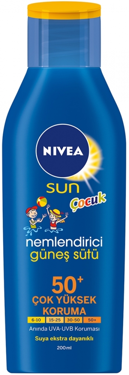 Nivea Cocuk Gunes Sutu 50 Spf 150 Ml A101
