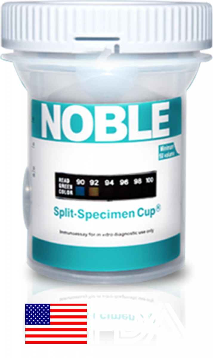 Noble Split Specimen Cup Uyuşturucu Testi 74,25 TL'ye Sipariş