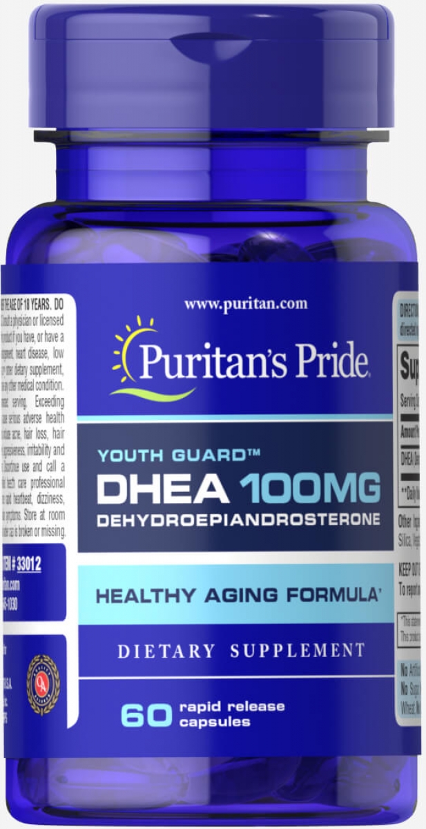 Puritan's Pride 100 mg DHEA Kapsül 249,00 TL'ye Sipariş