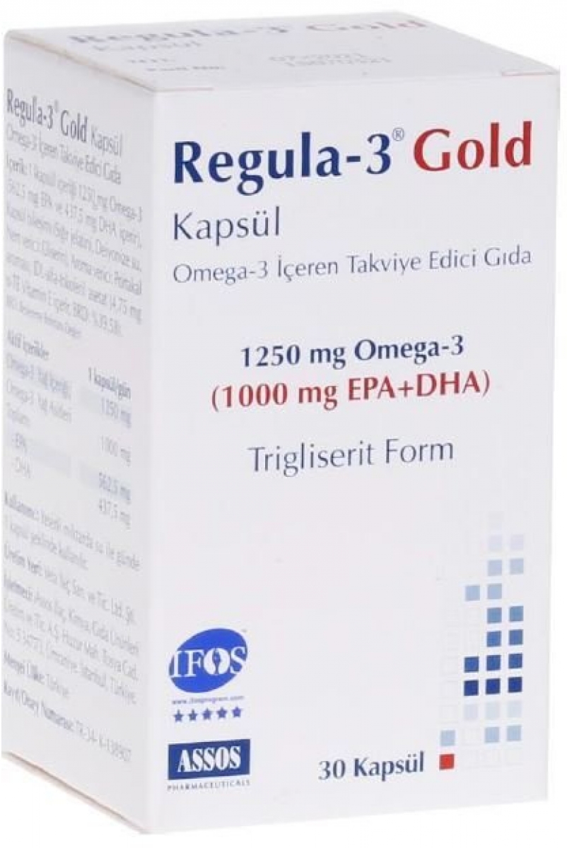Regula Plus Regula-3 Gold Kapsül - 235,00 TL'ye Sipariş