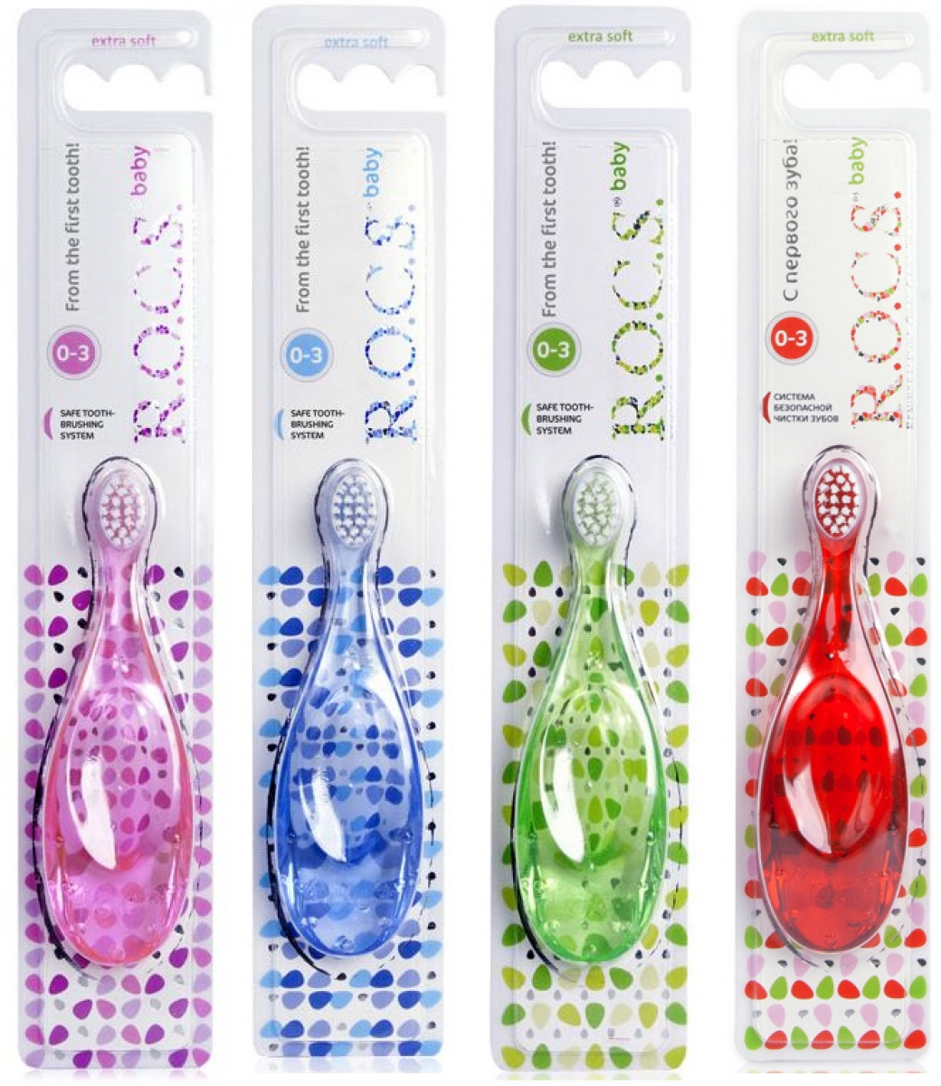 ROCS Baby 03 Yaş Bebek Diş Fırçası 28,90 TL�ye Sipariş