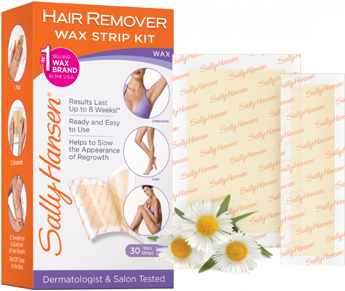 Sally Hansen Hair Remover Wax Strip Body Kit 49,30 TL'ye Sipariş