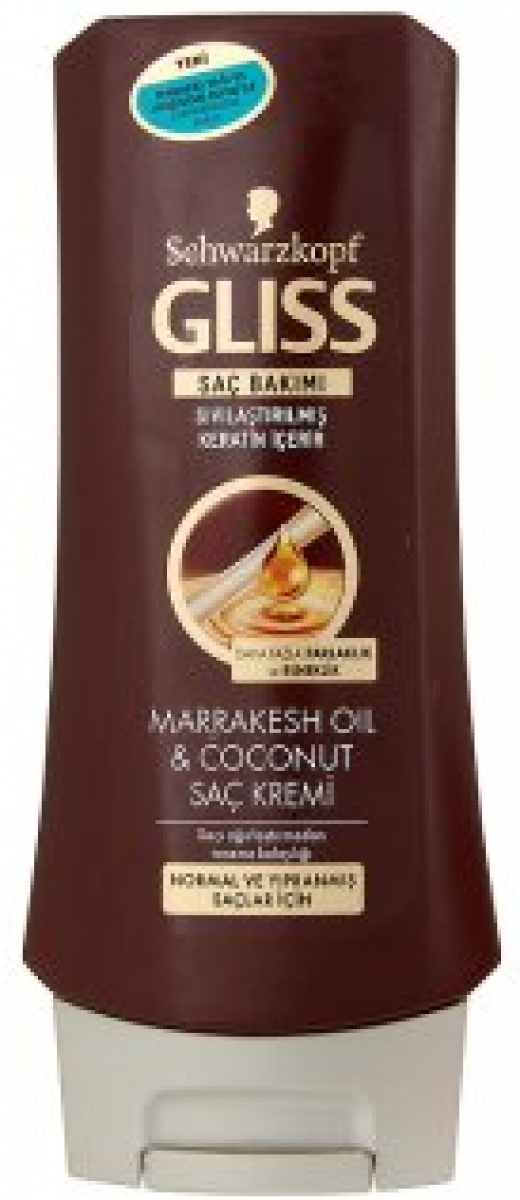 Schwarzkopf Gliss Marrakesh Oil & Coconut Saç Kremi 13,99 TL'ye Sipariş