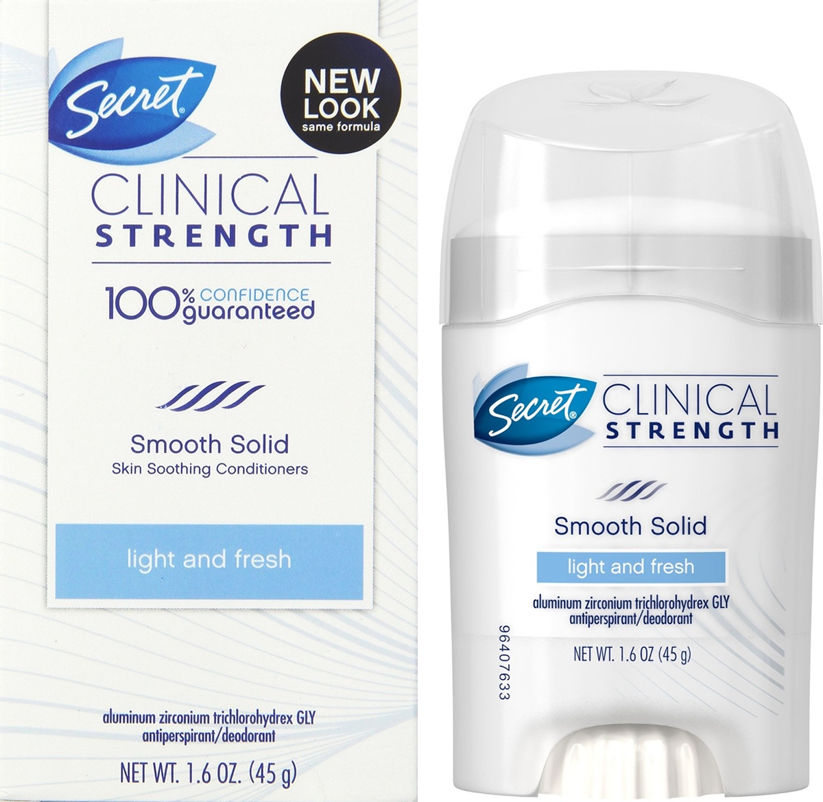 Secret Clinical Strength Solid Smooth Light & Fresh Antiperspirant