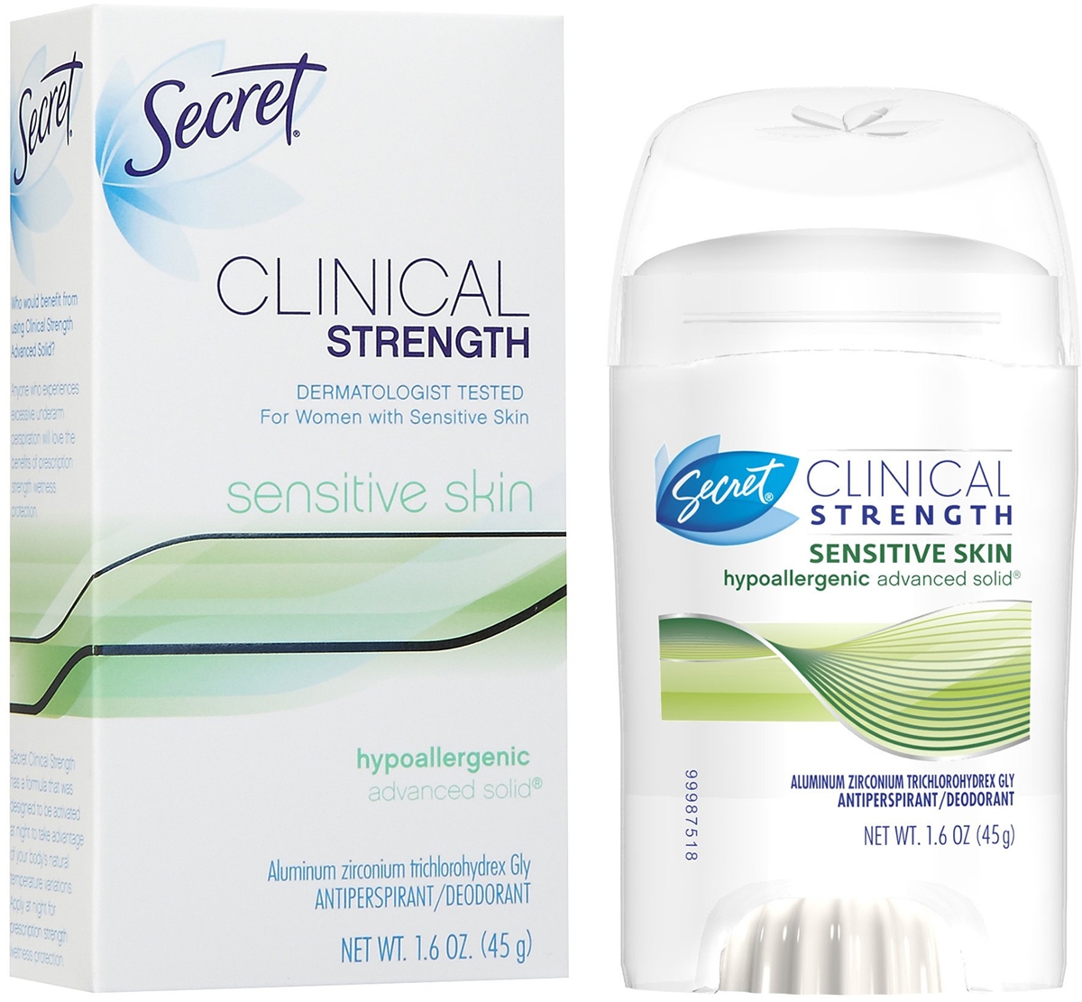 Secret Clinical Strength Sensitive Skin Antiperspirant Deodorant 55,00 TL'ye Sipariş