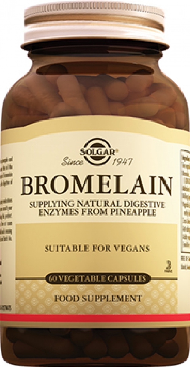 Solgar Bromelain Kapsül 109,50 TL'ye Sipariş