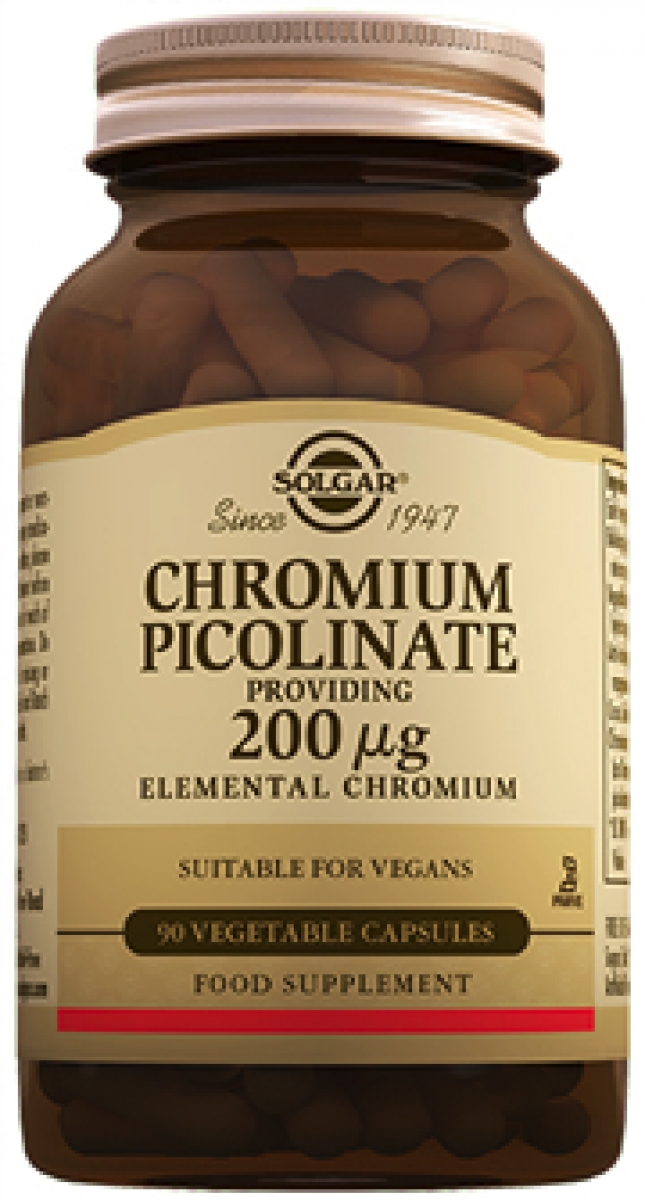 Solgar Chromium Picolinate Kapsül - 104,90 TL'ye Sipariş
