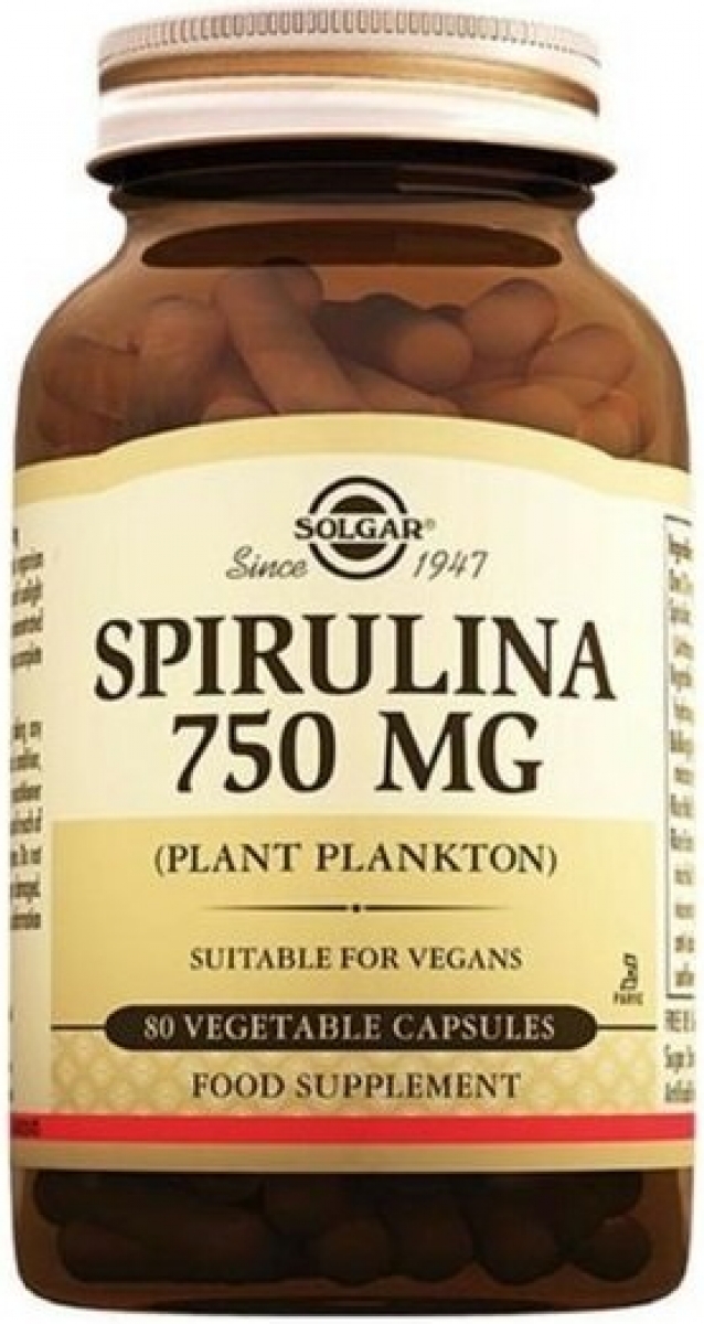 Solgar Spirulina Kapsül 126,50 TL'ye Sipariş