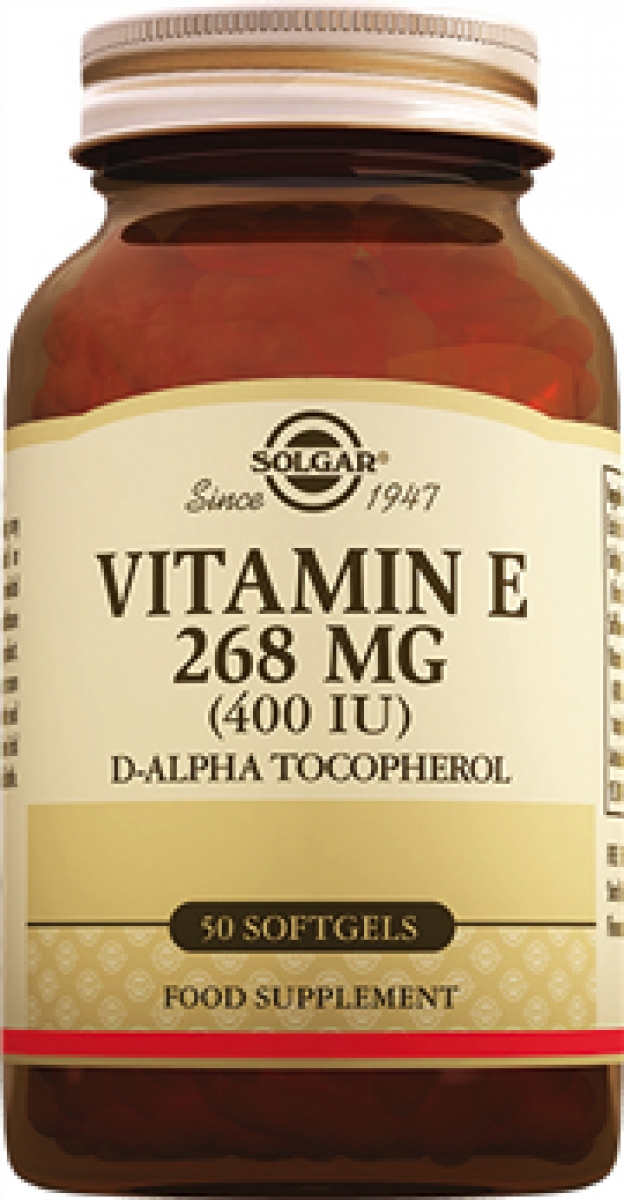 Solgar Vitamin E 400 IU Softjel 103,50 TL'ye Sipariş