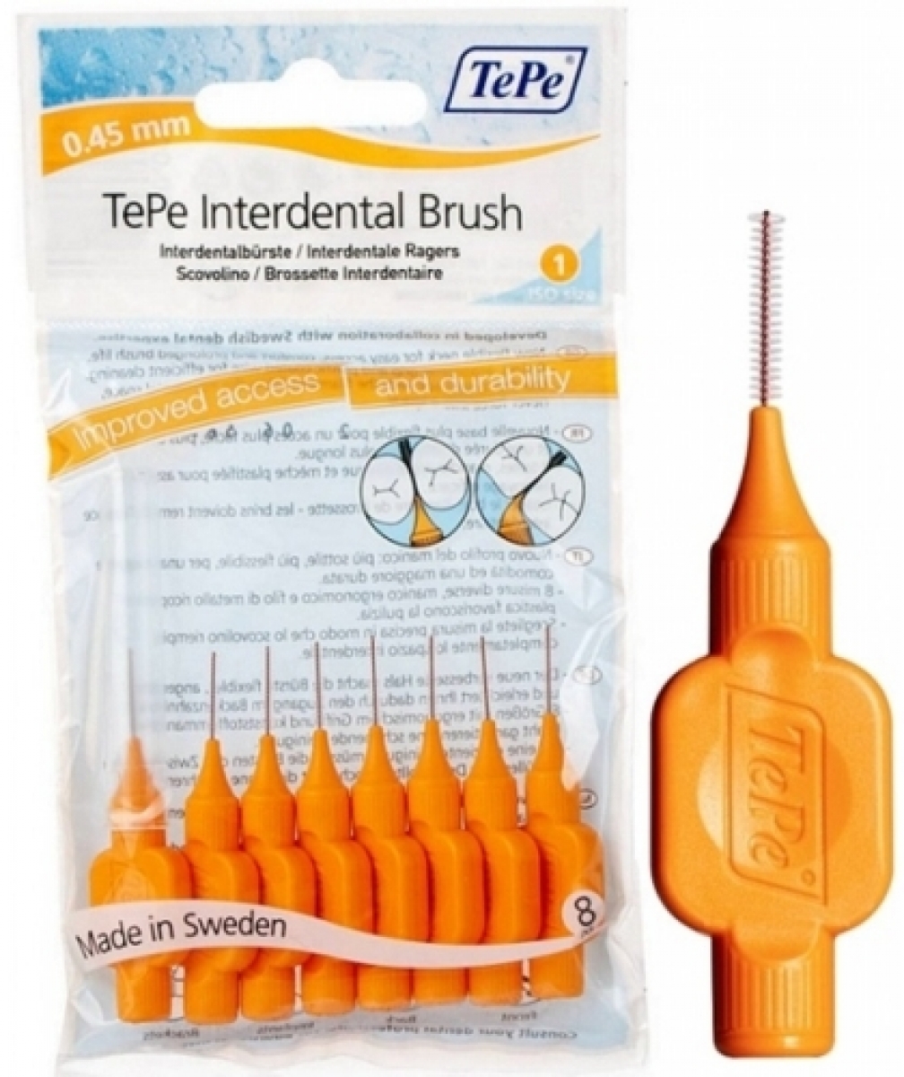 Tepe Arayuz Dis Fircasi 0 45 Mm Turuncu 38 00 Tl Ye Siparis