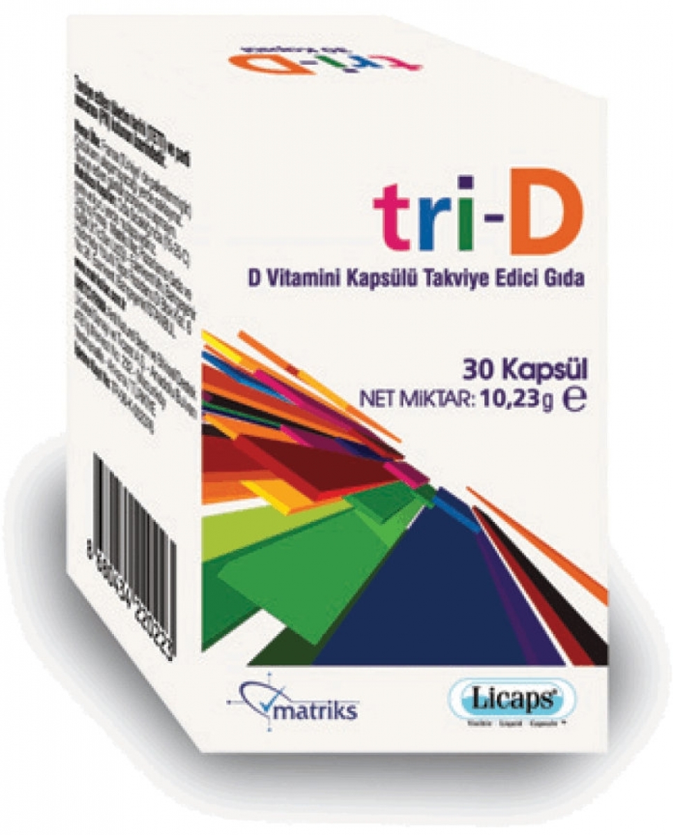 tri-D Vitamini Kapsül - 55,00 TL'ye Sipariş