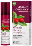 Avalon Organics Wrinkle Therapy Gece Kremi