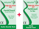 Babystart FertilCheck Plus Kadın-Erkek Kısırlık Testi