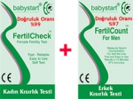 Babystart FertilCheck Plus Kadn-Erkek Ksrlk Testi