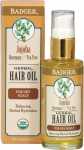 Badger Jojoba Herbal Hair Oil - Kuru Sa Derisi in Sa Ya