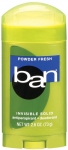 Ban Powder Fresh Invisible Solid Antiperspirant Deodorant