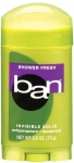 Ban Shower Fresh Invisible Solid Antiperspirant Deodorant