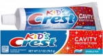 Crest Kid's Cavity Protection Sparkle Fun Di Macunu