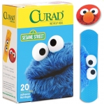 Curad Sesame Street ocuklar in Yara Band 20li Kark l