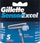 Gillette Sensor Excel Yedek Tıraş Jileti