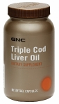 GNC Triple Cod Liver Oil Kapsl