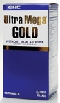 GNC Ultra Mega Gold (Without Iron & Iodine) Tablet