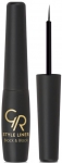 Golden Rose Style Liner Black & Black Metallic Eyeliner