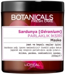 Loreal Botanicals Fresh Care Sardunya Parlaklk ksiri Maske