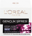 Loreal Genlik ifresi Krk Kart Gece Bakm Kremi