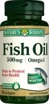 Nature's Bounty Fish Oil 500 mg Omega 3