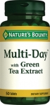 Nature's Bounty Multi-Day With Green Tea
