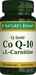 Nature's Bounty Q-Sorb Co Q-10 & L-Carnitine