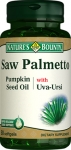 Nature's Bounty Saw Palmetto Pumpkin Seed Oil with Uva Ursi