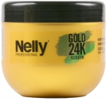 Nelly Professional Gold 24K - Keratin Maske