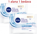 Nivea Aqua Effect Canlandrc Makyaj Temizleme Mendilleri (1 Alana 1 Bedava)